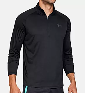 Tall Man Tech 2.0 1/2 Zip Long Sleeve Shirt BLK XLT