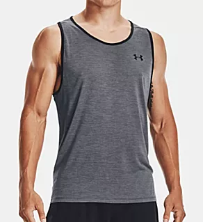UA Tech 2.0 Performance Tank Pitch Gray 2XL
