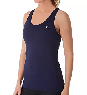 UA HeatGear Armour Racerback Tank Midnight Navy S