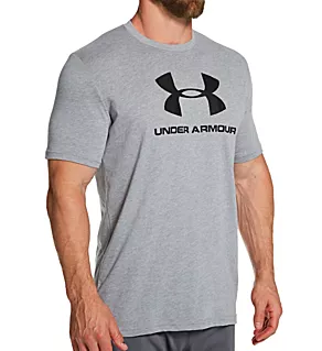 Sportstyle Logo Short Sleeve T-Shirt Steel Light Heather 2XL