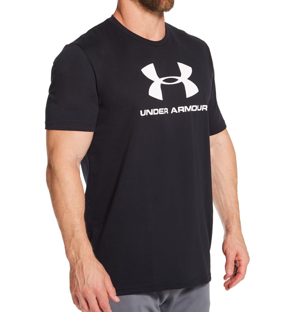 Under armour sportstyle logo hot sale ss