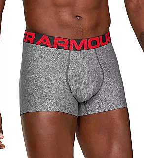 Tech 3 Inch Fitted Boxer Brief Jet Gray XL