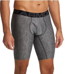 UA Tech 9 Inch Boxerjock Jet Gray 2XL