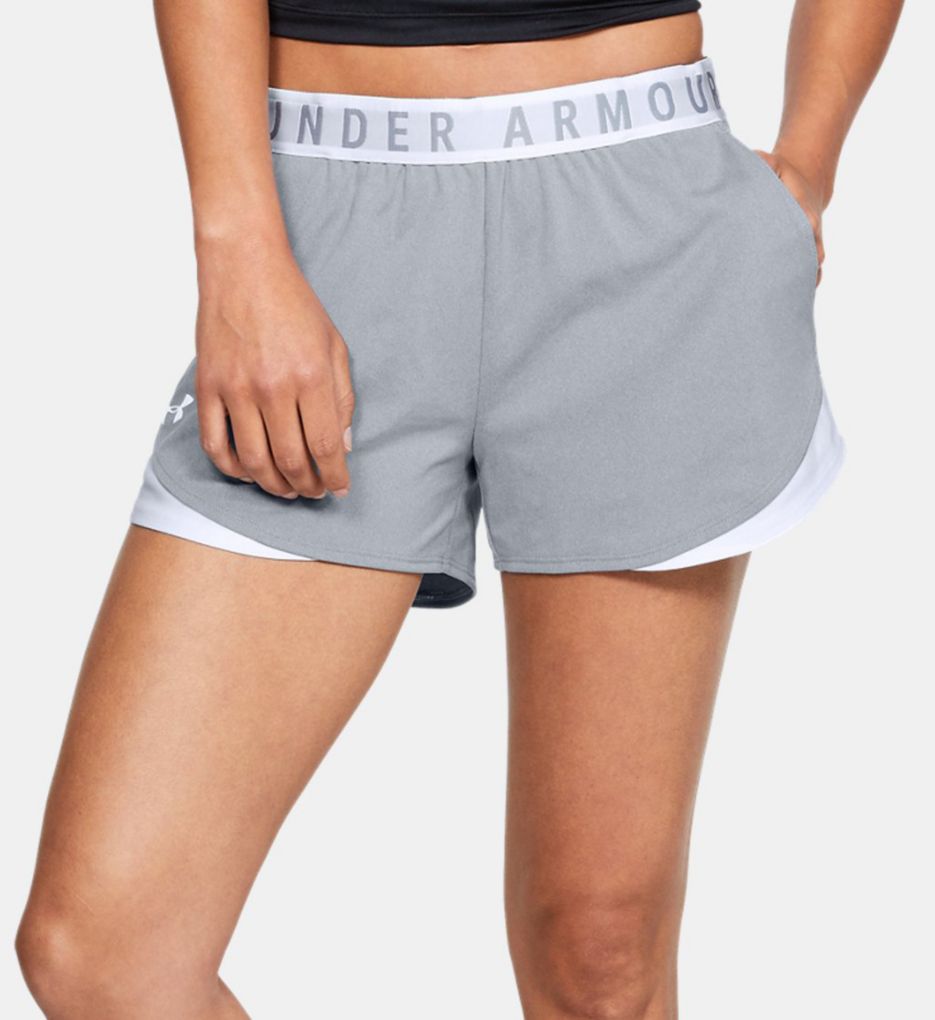 Under Armour Women's Ua X Project Rock Bull Graphic Play Up Shorts