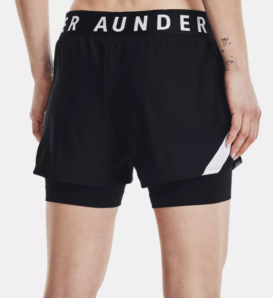 Play Up 2 in 1 Short Black XS