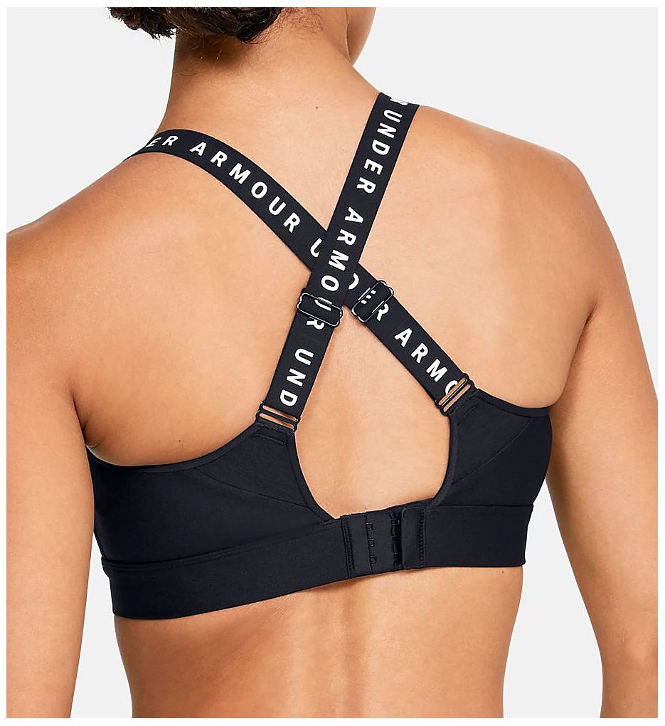  black sports bra ①-17 RUN PWRbreathe Women's High Support Sports Bra | PUMA