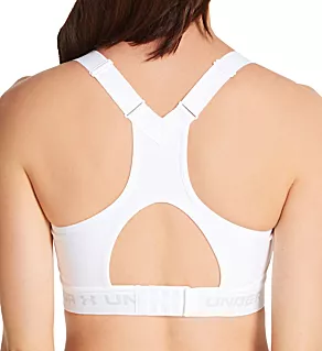 Armour High Impact Crossback Wireless Bra White 32C