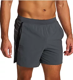 Launch 5 Inch Short With Mesh Liner Pitch Gray M