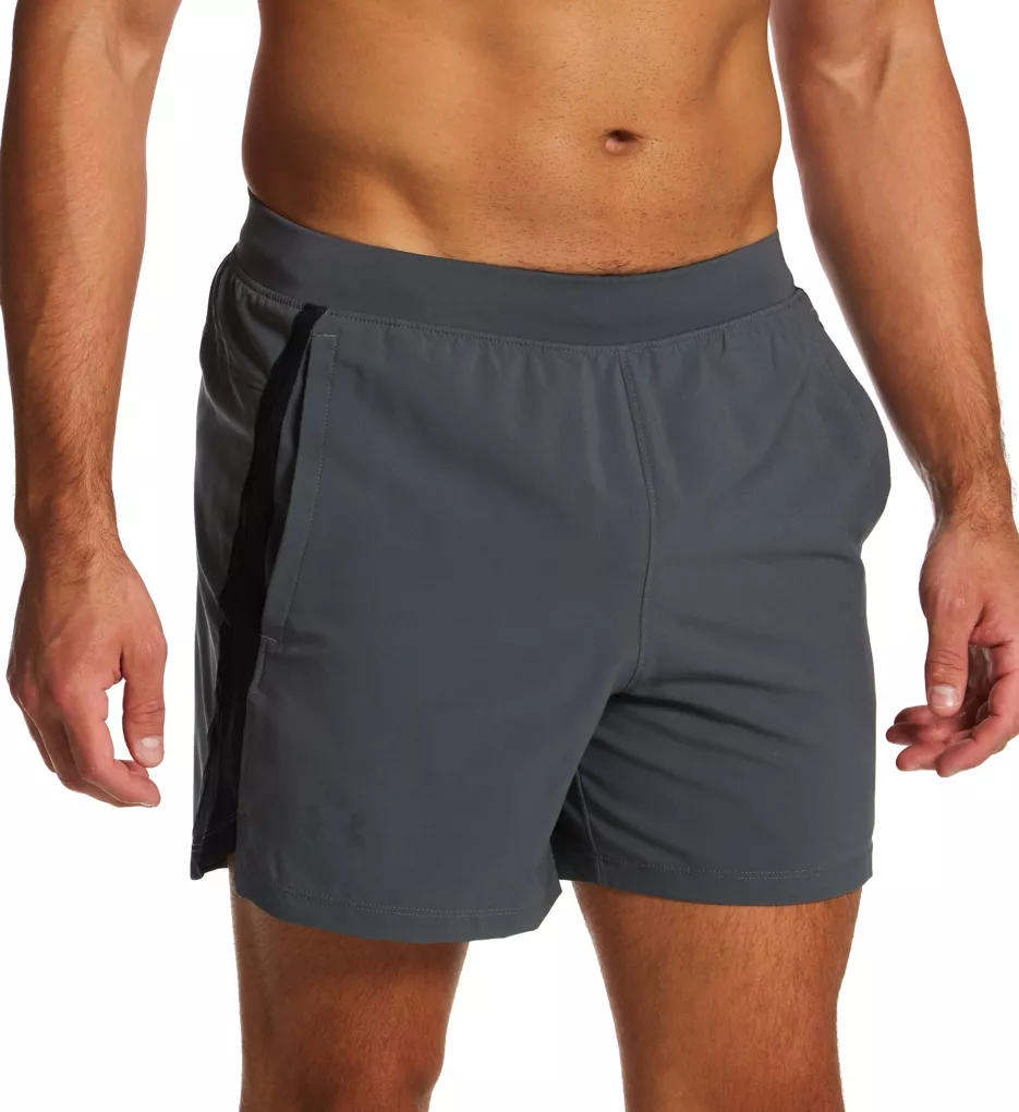 Launch 5 Inch Short With Mesh Liner Pitch Gray M