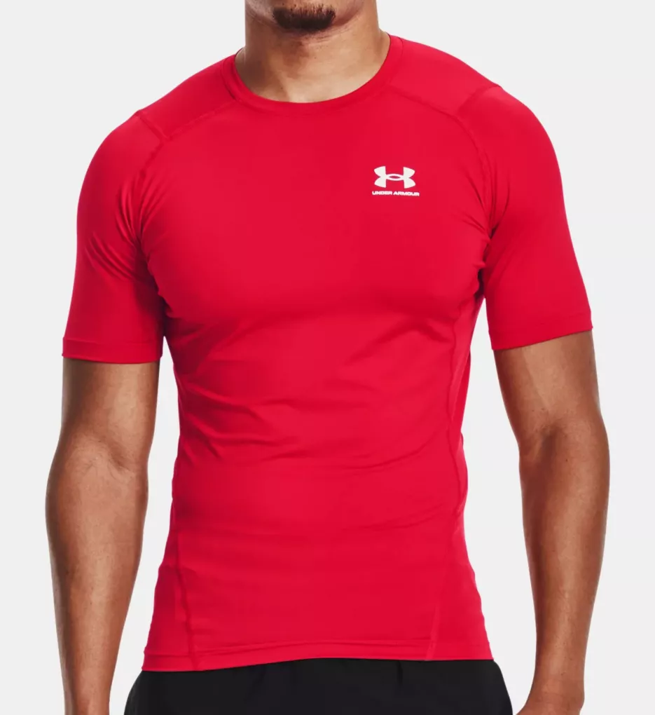 Under Armour Tall Man HeatGear Compression T-Shirt Red 2XLT 