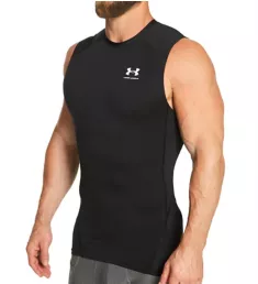 HeatGear Armour Sleeveless Compression Tank BLK S