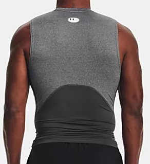 HeatGear Armour Sleeveless Compression Tank CARBON M