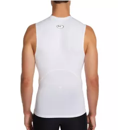 HeatGear Armour Sleeveless Compression Tank WHT S