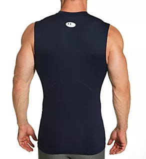 Tall Man HeatGear Sleeveless Compression Tank Midnight Navy 4XLT