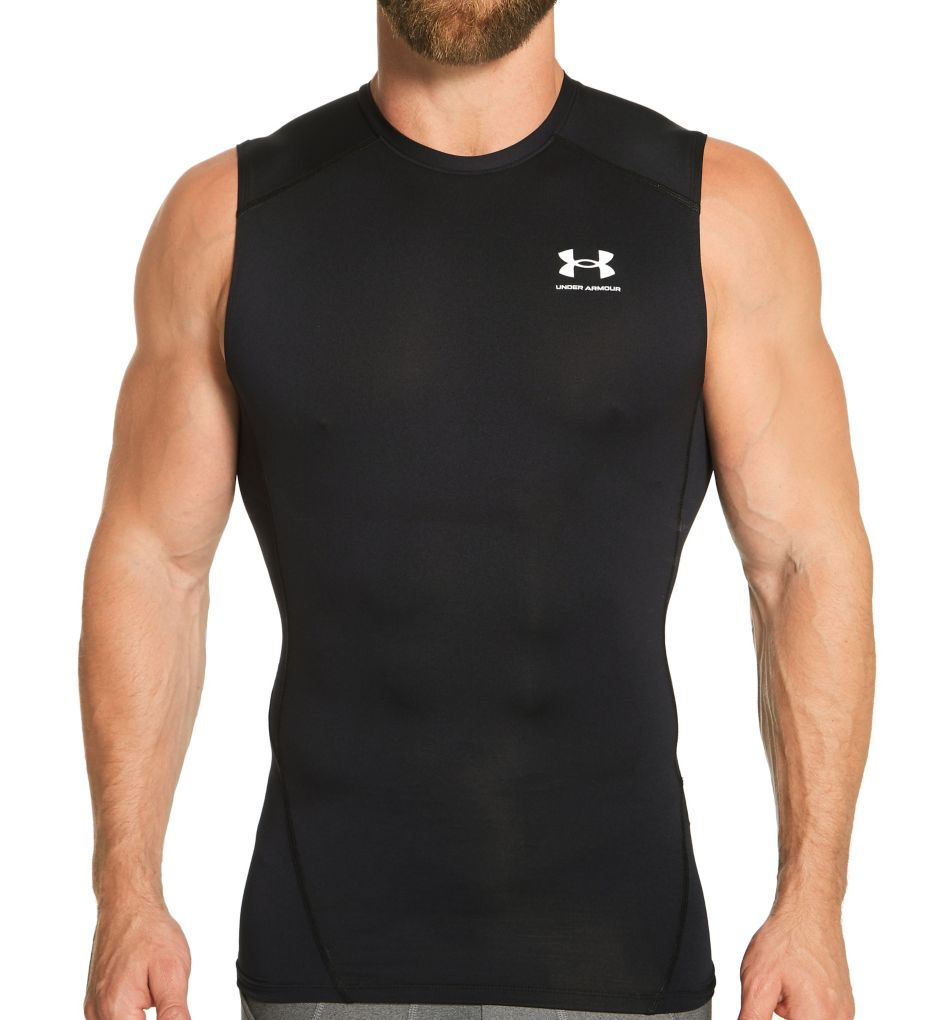 Under Armour Standard Heatgear Compression Sleeveless T-shirt, in