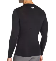 HeatGear Armour Long Sleeve Compression T-Shirt Black 2XL