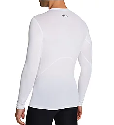 HeatGear Armour Long Sleeve Compression T-Shirt White S