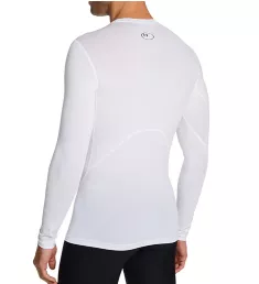 HeatGear Armour Long Sleeve Compression T-Shirt White S