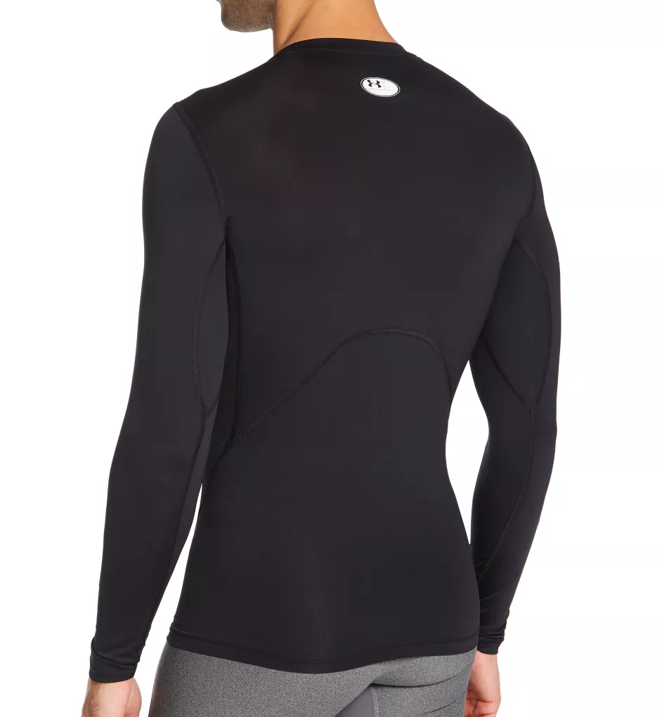 Under Armour Heatgear Longsleeve Compression Tee White 1257471-100 - Free  Shipping at LASC