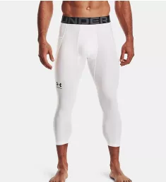 Tall Man HeatGear 3/4 Training Legging WHT LT