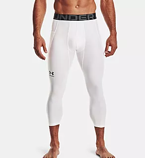 Tall Man HeatGear 3/4 Training Legging WHT 3XLT