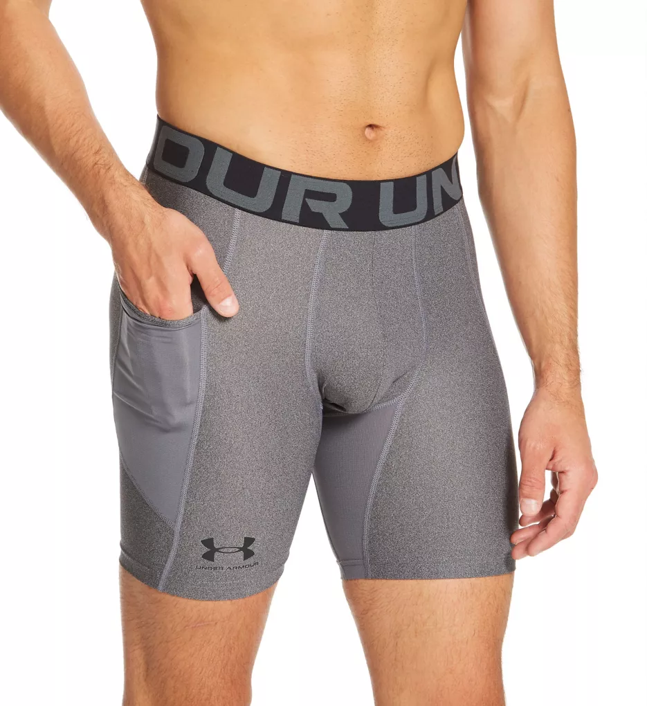 HeatGear Long Compression Short W/Pocket by Under Armour