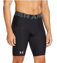 HeatGear Long Compression Short W/Pocket BLK 2XL