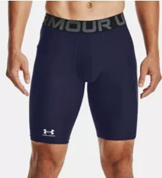 HeatGear Long Compression Short W/Pocket Midnight 2XL