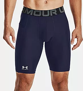 HeatGear Long Compression Short W/Pocket Midnight 3XL