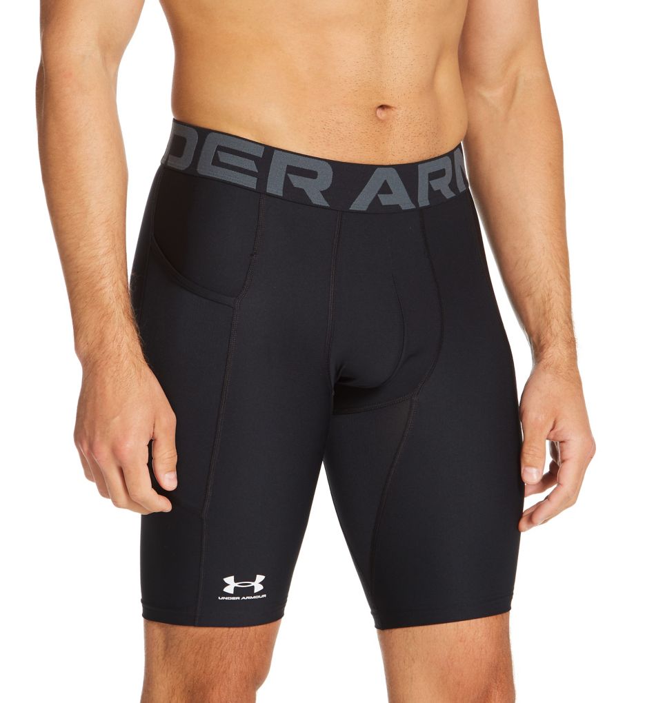 Under Armour Heat Gear 2.0 Compression Short Midnight Navy 1289568-410 -  Free Shipping at LASC