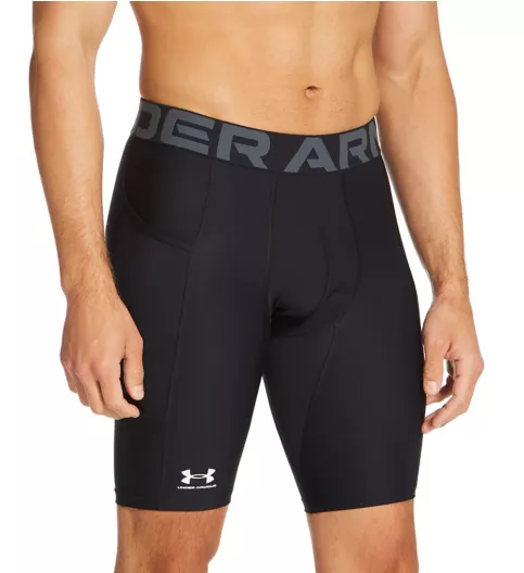 Under Armour HeatGear Long Compression Short W/Pocket 1361602