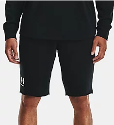 UA Rival Terry 10 Inch Short Blk S