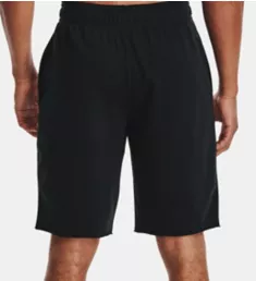 UA Rival Terry 10 Inch Short Blk 3XL