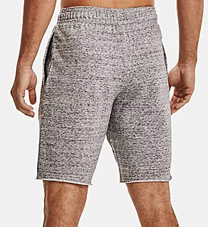 UA Rival Terry 10 Inch Short onyxwt 2XL