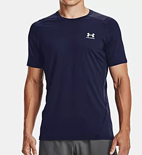 HeatGear Armour Fitted Short Sleeve T-Shirt Midnight 3XL