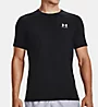 Under Armour HeatGear Armour Fitted Short Sleeve T-Shirt WHT 2XL  - Image 1