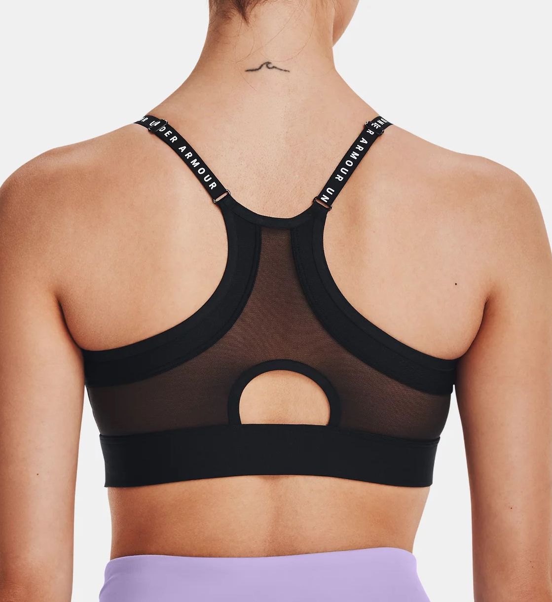 Under Armour UA Infinity Low Impact Sports Bra Black XS  - Image 2