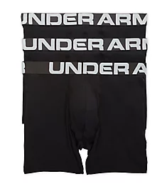 Charged Cotton 6 Inch Boxerjock - 3 Pack Black S