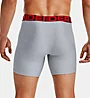 Under Armour Tech 6 Inch Fitted Boxer Briefs - 2 Pack 1363619 - Image 2