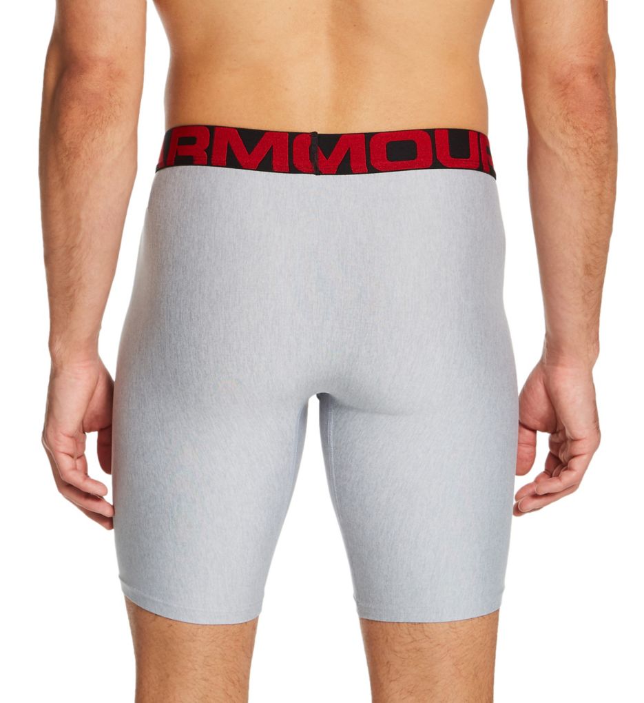 Men's Under Armour Boxer Jock 2-Pack UA Tech Boxer Brief Underwear Grey  Medium 6