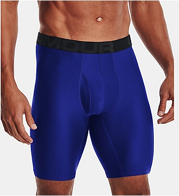 Under Armour Tech 9 Inch Fitted Boxer Briefs - 2 Pack
