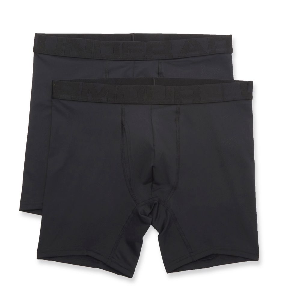 Under Armour, 2 Pack 6inch Tech Boxers Mens