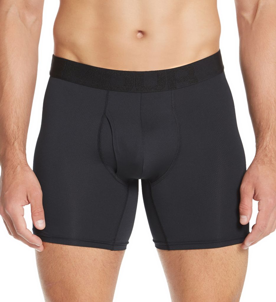 Under Armour Tech Mesh 6 Inch Boxer Briefs - 2 Pack 1363623 - Image 1