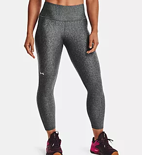 HeatGear Hi-Rise Ankle Legging Charcoal Light Heather L