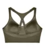 Under Armour HeatGear Infinity Medium Impact Ribbed Sports Bra 1365772 - Image 5