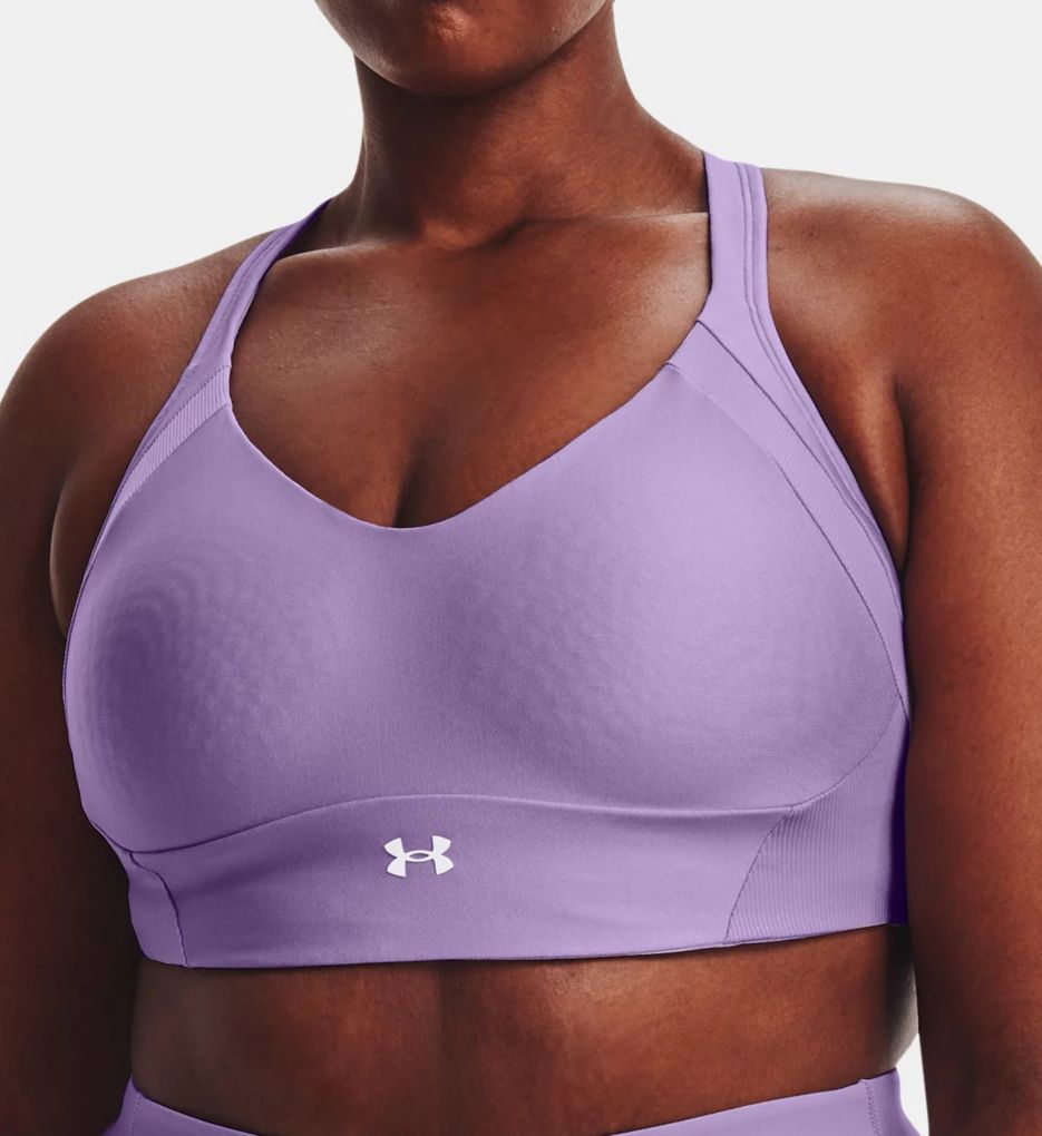 UNDER ARMOUR Sports bra HEATGEAR® HIGH in purple