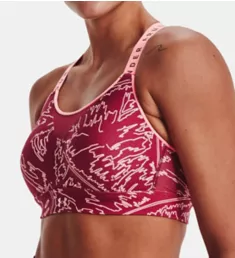 UA Infinity High Impact Print Sports Bra