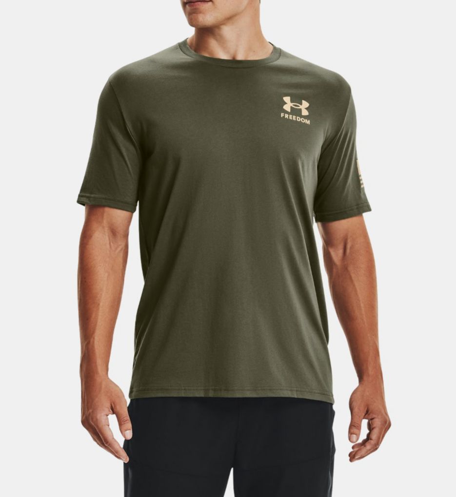 Under Armour 1370810 Men's Athletic UA Freedom Flag T-Shirt Short