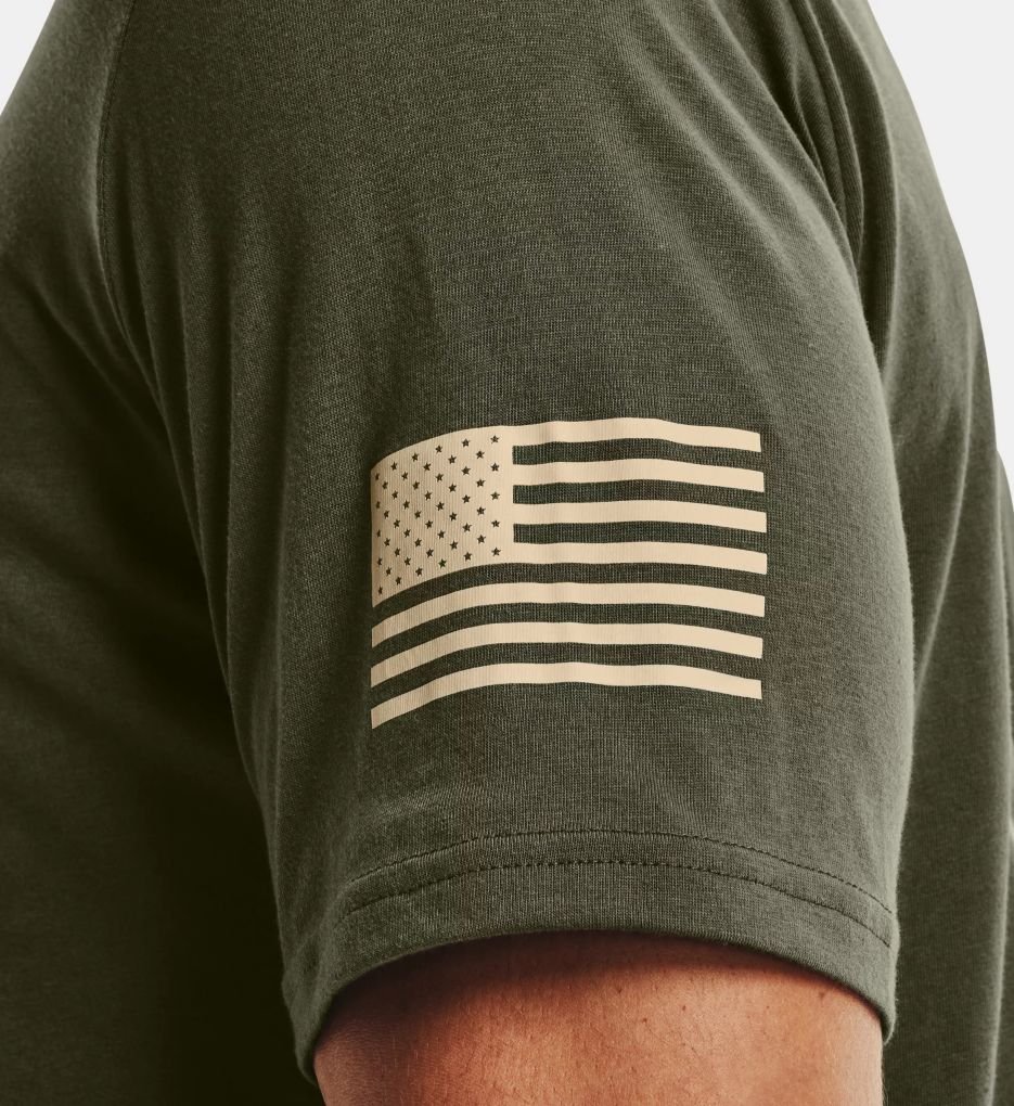 Freedom Crew Neck Flag T-Shirt-cs1