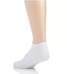 Training Cotton No Show Socks - 3 Pack WHT XL